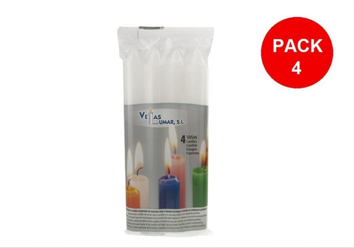 Pack de 4 velas